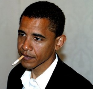 obama smoke