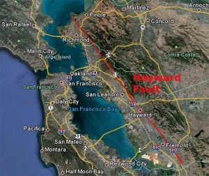 hayward-fault-map