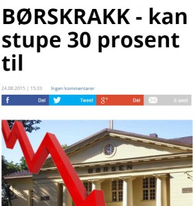 børskrakk